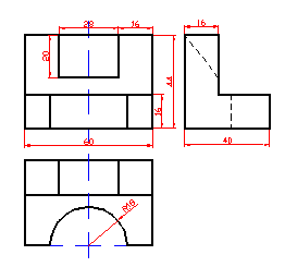 畫(huà)出簡(jiǎn)單的三視圖